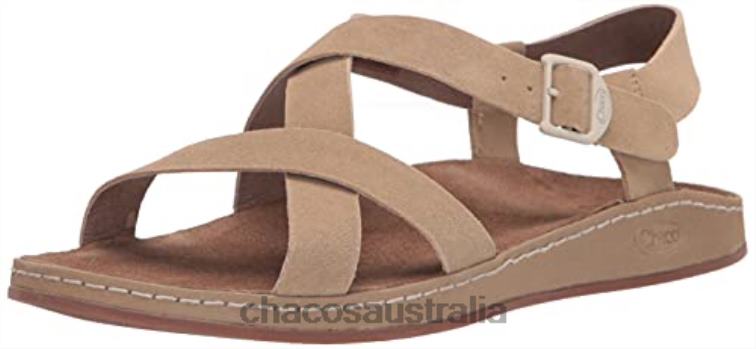 Women\'s Wayfarer Sandal Chacos Suede Buff Chaco HP26H322 Women Suede Buff