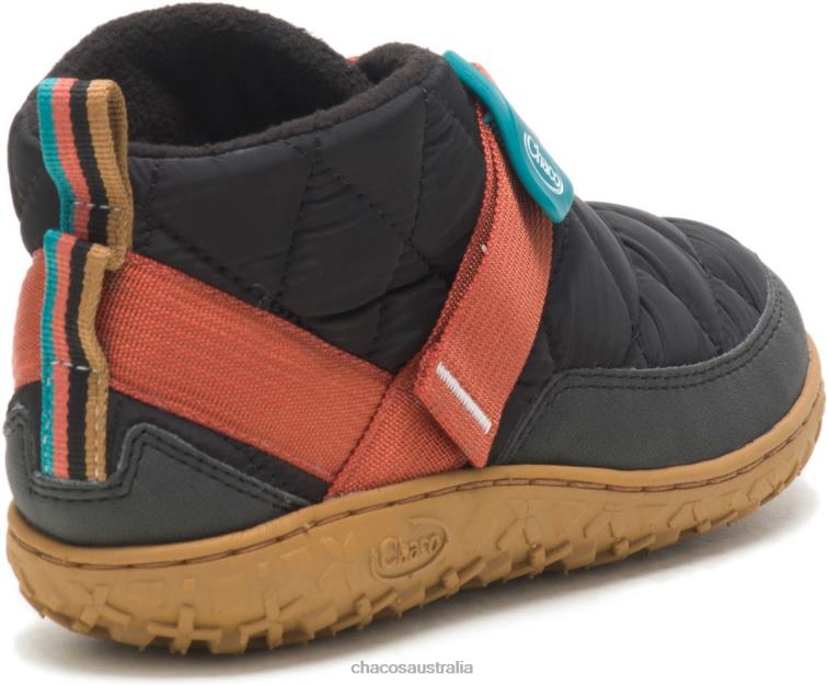 Chacos Women\'s Ramble Puff Retro Black Chaco HP26H28 Women Retro Black