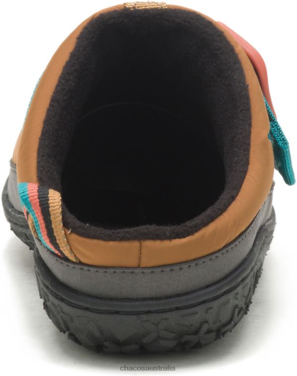 Retro Camel Brown Chacos Women\'s Ramble Puff Clog Chaco HP26H15 Women Retro Camel Brown