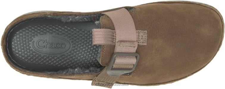 Women\'s Paonia Clog Fluff Earth Brown Chacos Chaco HP26H1 Women Earth Brown