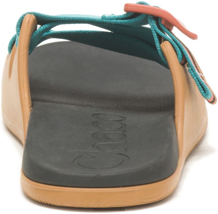 Women\'s Chillos Slide Retro Camel Brown Chacos Chaco HP26H26 Women Retro Camel Brown