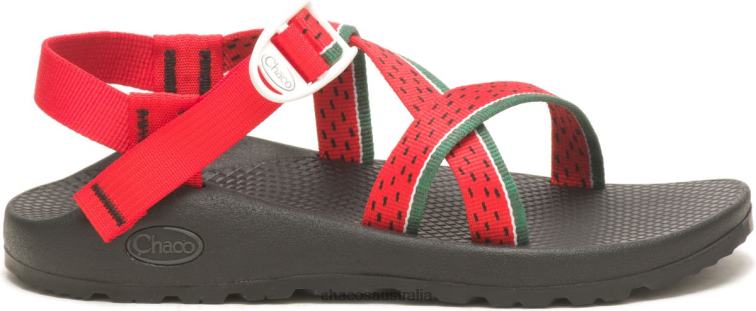 Chacos Watermelon Red Women's Mega Z/Cloud Chaco HP26H89 Women Watermelon Red