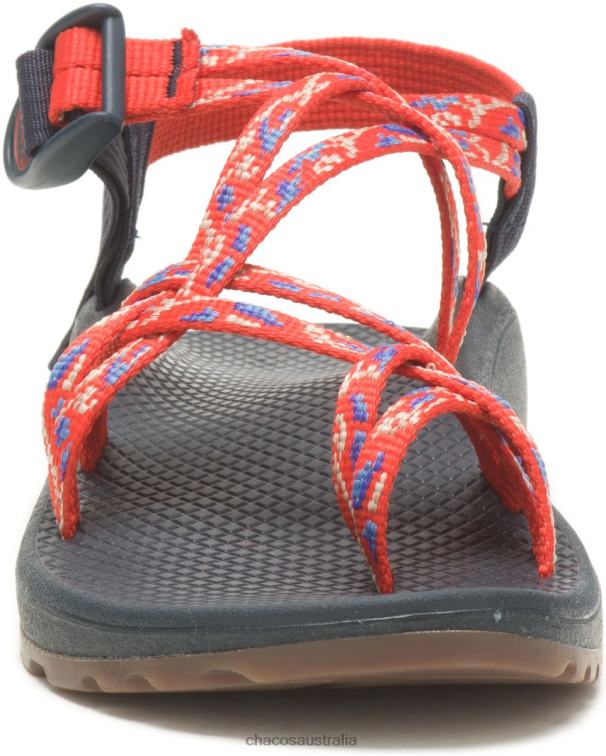 Chacos Women\'s Mega Z/Cloud Botanic Spicy Orange Chaco HP26H92 Women Botanic Spicy Orange