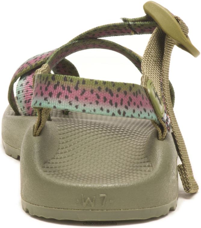 Chacos Women\'s x Thomas Rhett Z/2 Classic Rainbow Trout Chaco HP26H52 Women Rainbow Trout