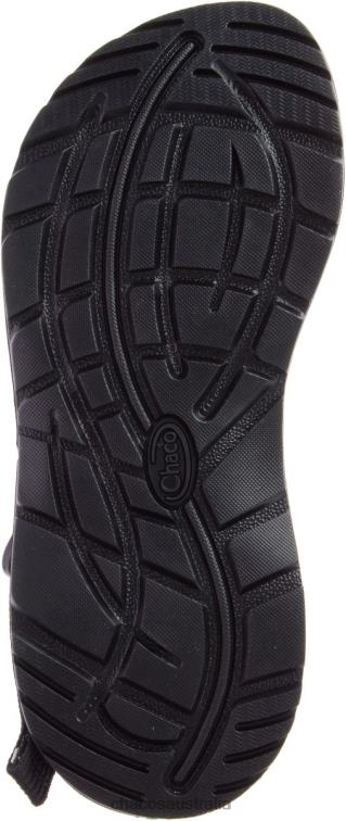 Women\'s Z/Cloud X2 Wide Width Chacos Solid Black Chaco HP26H114 Women Solid Black