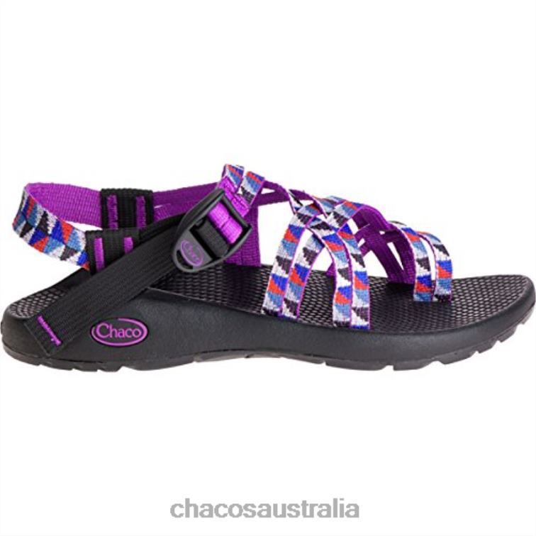 Women\'s Zvolv X2 Athletic Sandal Chacos Camper Purple Chaco HP26H364 Women Camper Purple