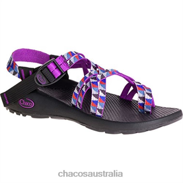 Women\'s Zvolv X2 Athletic Sandal Chacos Camper Purple Chaco HP26H364 Women Camper Purple